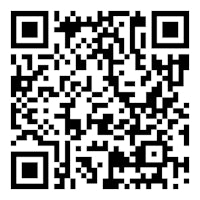 a black and white qr code on a white background